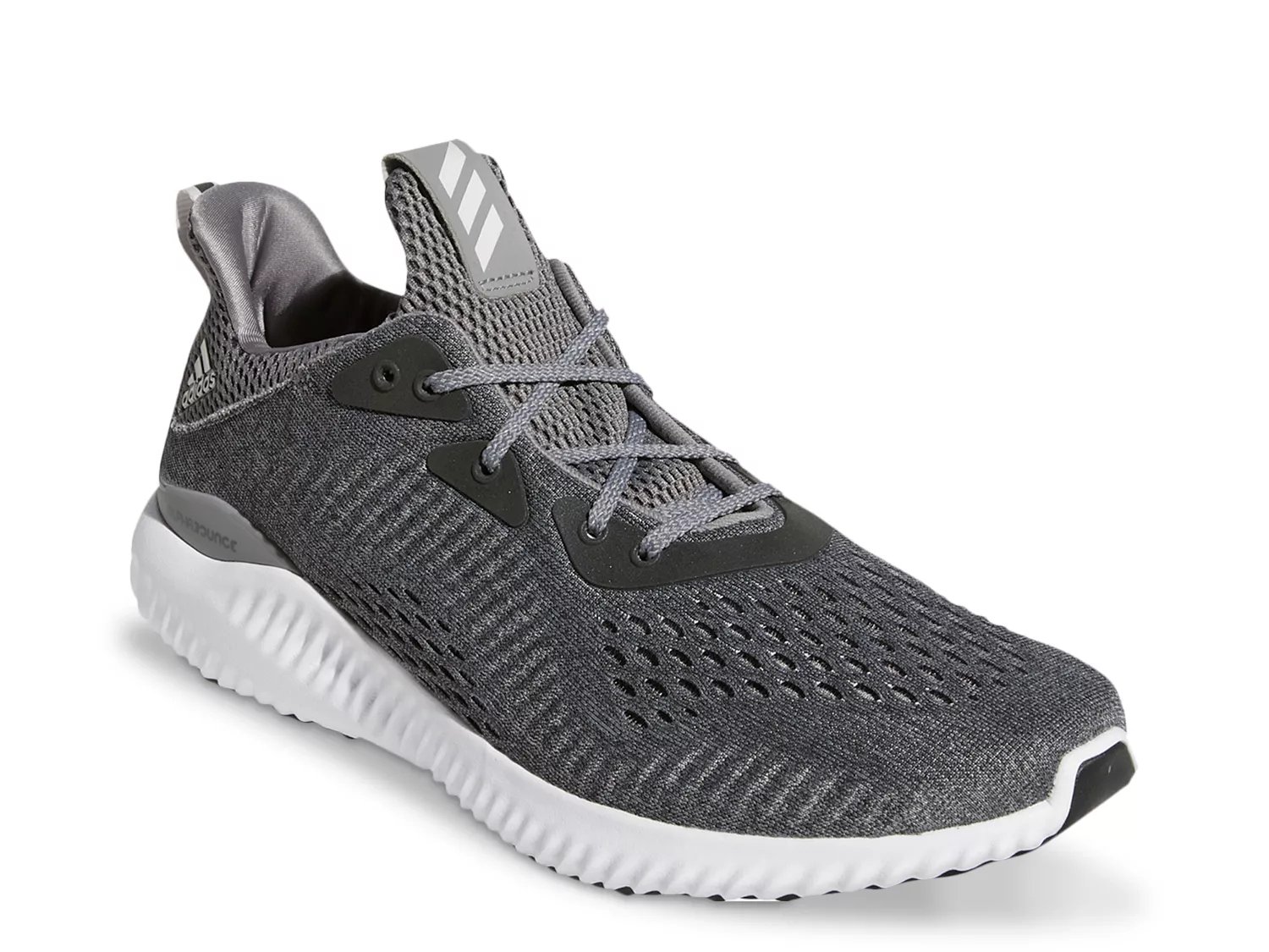 Adidas alphabounce hot sale grey white