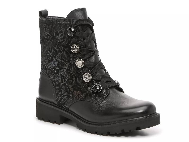dsw combat boots women's