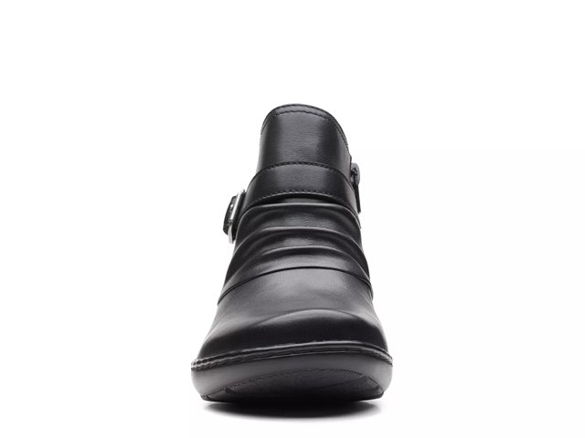 Clarks ruched 2025 ankle boots