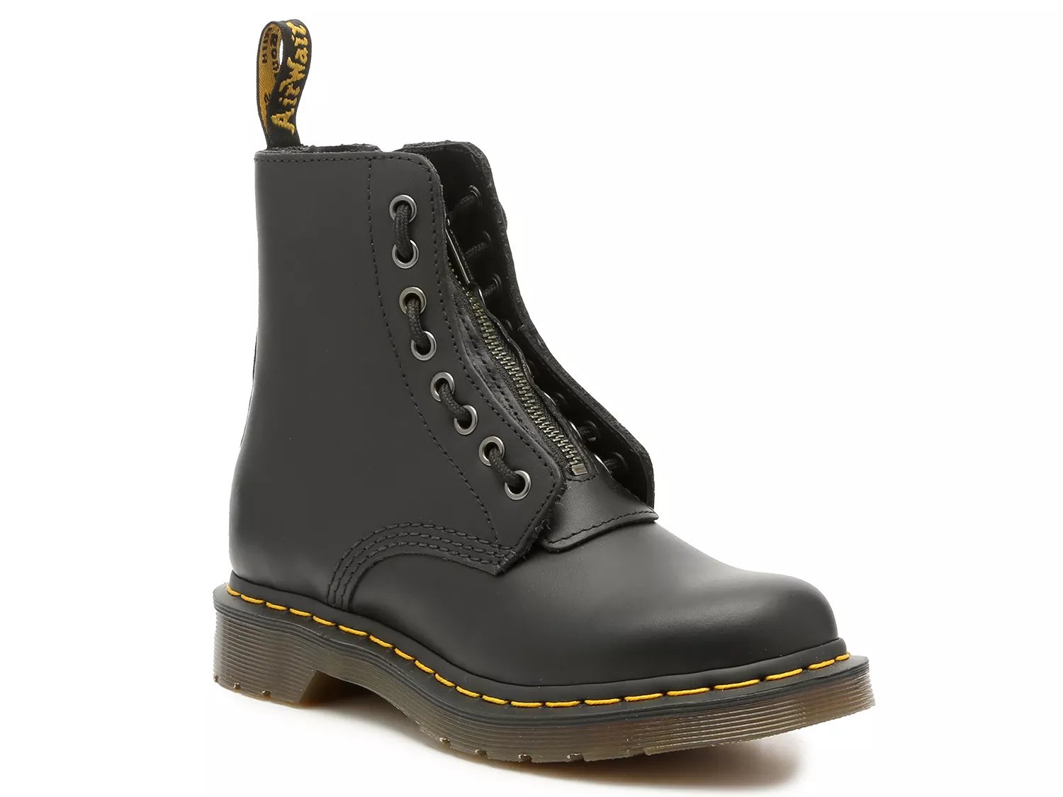 Doc martens boots zipper hotsell