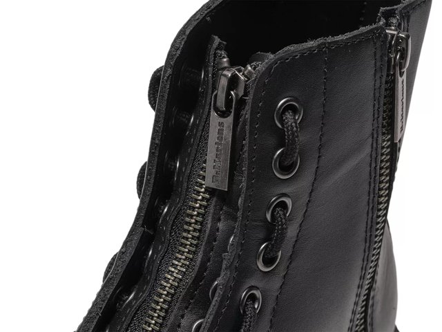 Doc martens with side zipper new arrivals