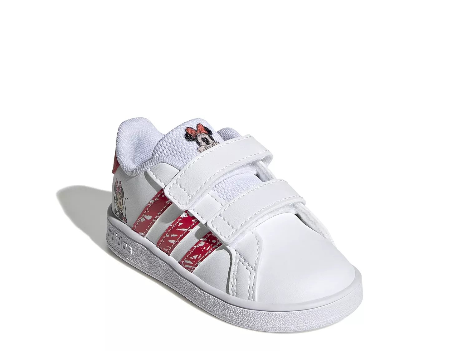 Tengo una clase de ingles Matemático Los invitados adidas adidas x Disney Minnie Mouse Grand Court Sneaker - Kids' - Free  Shipping | DSW