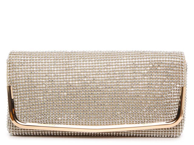 Rhinestone shop clutch bag