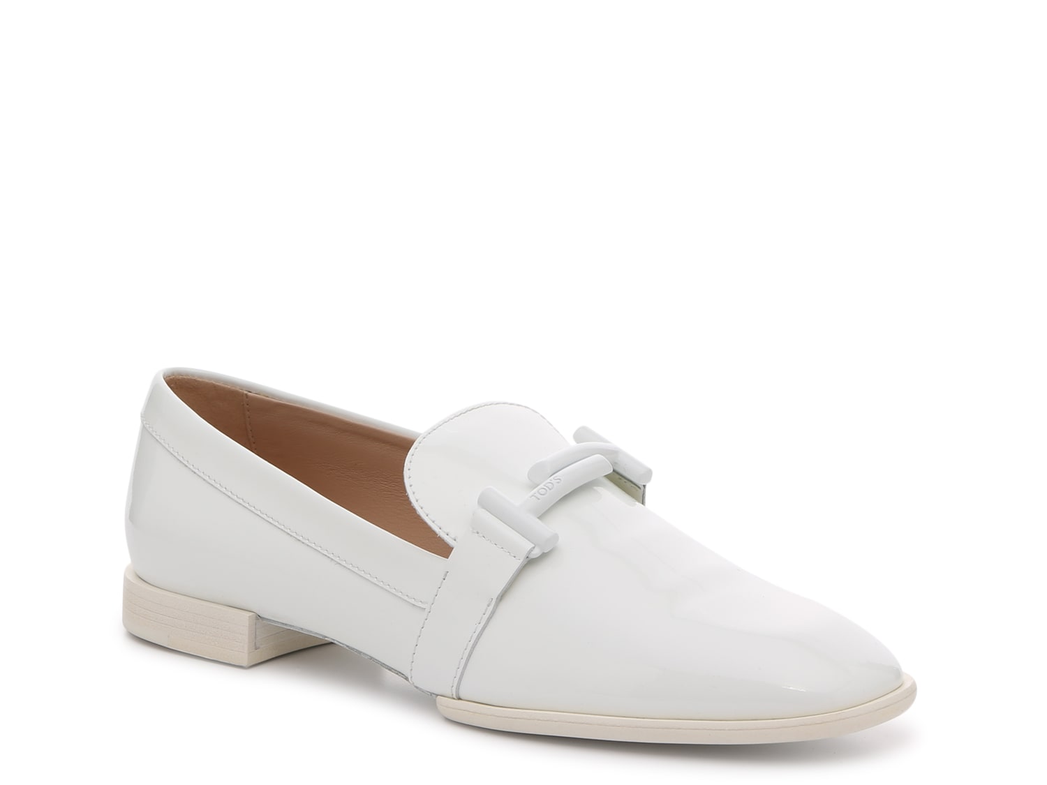 dsw white loafers