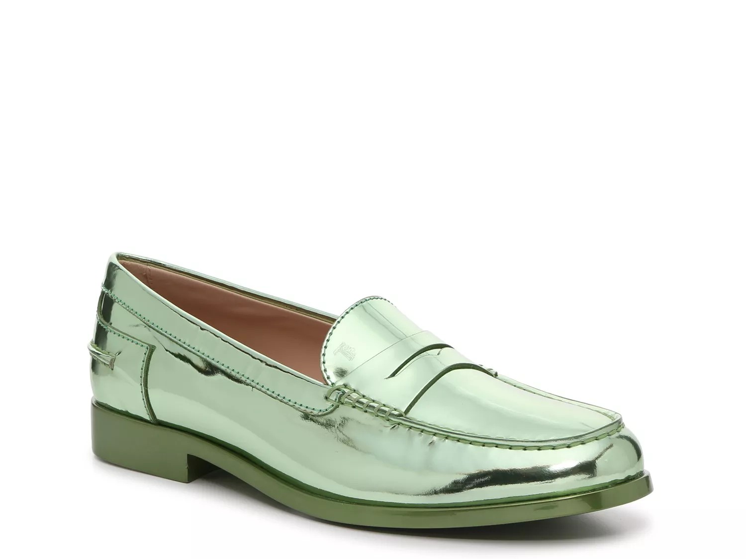 womens narrow penny loafers