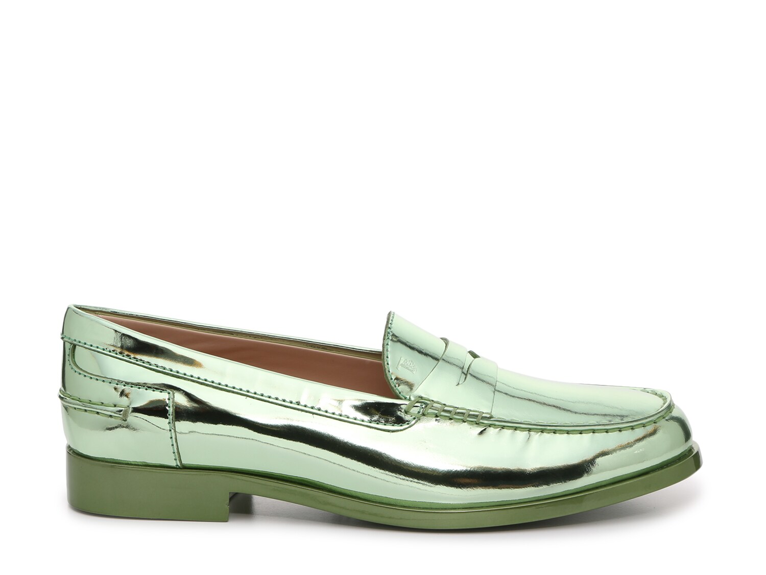 green loafers for women