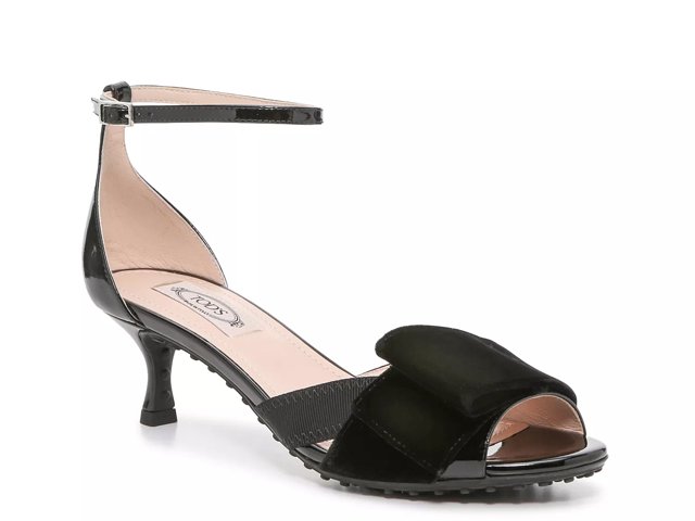Tod s Gomma T50 60B Sandalo Fiocco Sandal