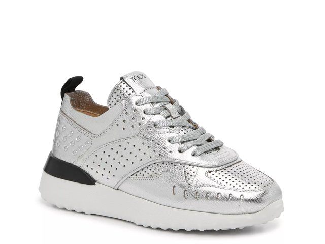 Dsw silver sneakers shop