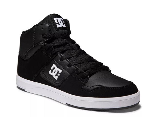 Zapatilla DC Cure Hi Top Hombre Negro Rojo - Real Kicks