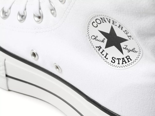 Black Converse Womens Chuck Taylor All Star High Top Platform Sneaker, Womens