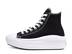 black platform hightop converse