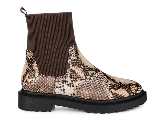 Animal print booties dsw top
