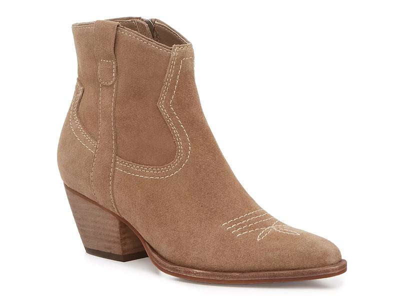 Vince Camuto Womens Ferynkah Suede Distressed Cowboy, Western Boots in 2023