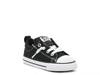 Childrens black outlet converse