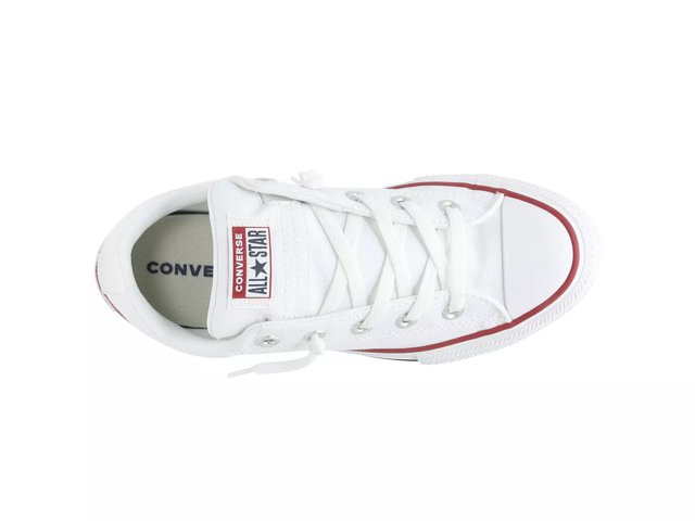 Youth white clearance converse