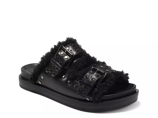Dsw fur hot sale slides