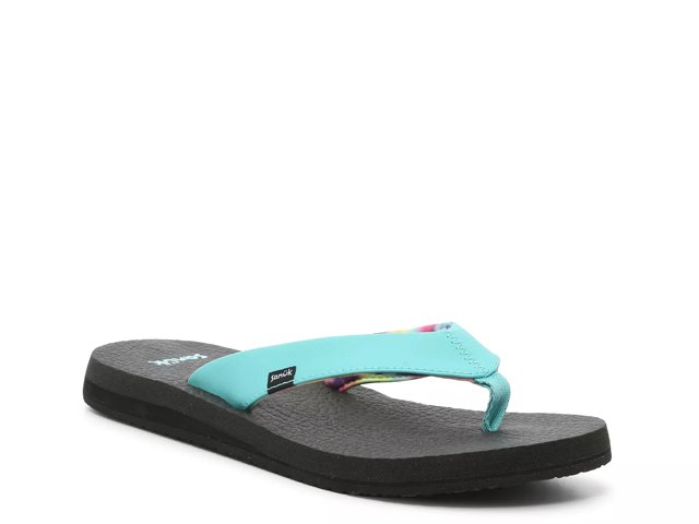  Sanuk Womens Yoga Mat Flip Flop