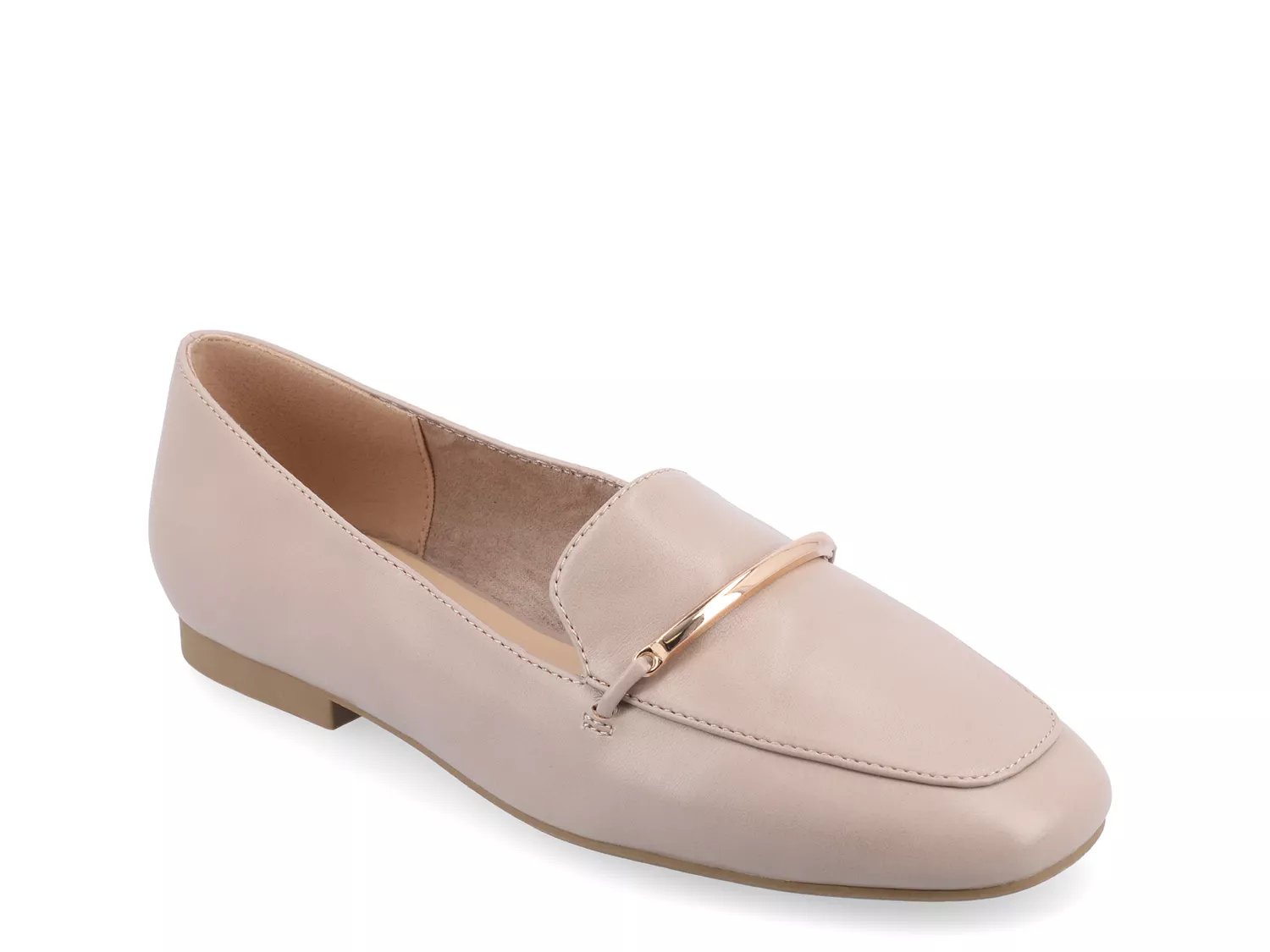 Journee Collection Wrenn Loafer | Women's | Taupe | Size 8 | Flats | Loafers