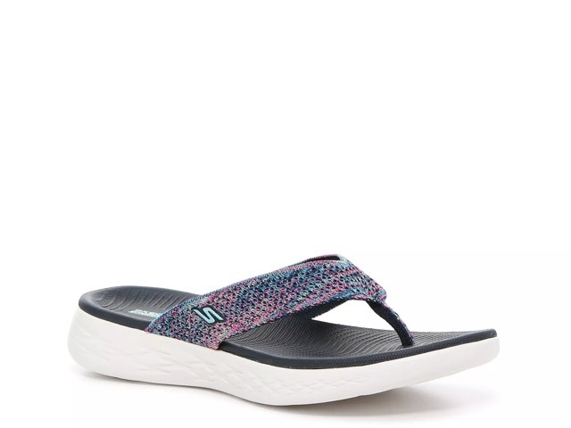 Skechers On The Go 600 Paradise Sandal - Women's - Free Shipping | DSW