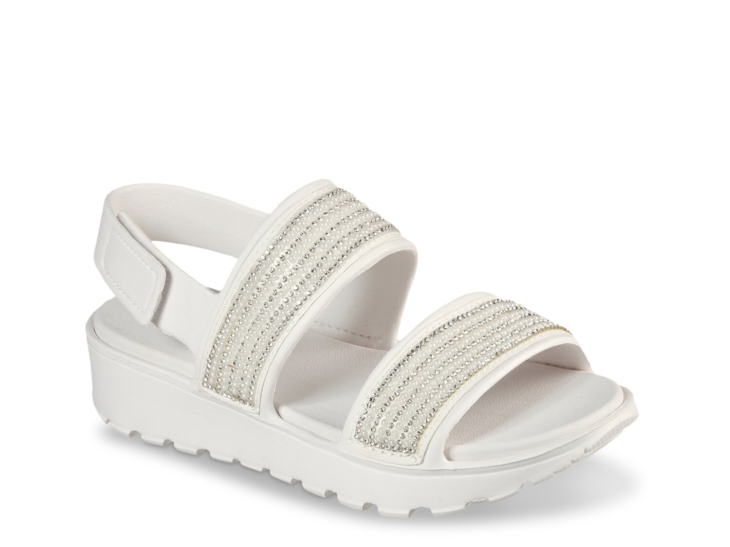 Skechers Foamies Footsteps How Extra Wedge Sandal - Free Shipping | DSW