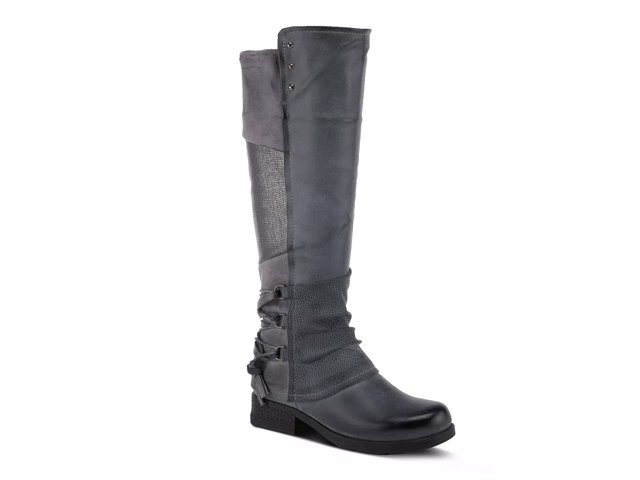 Women's grey new arrivals riding boots
