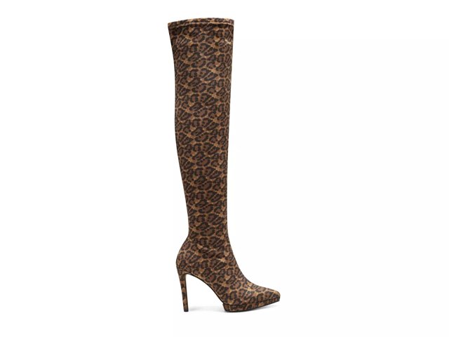 Leopard print best sale boots dsw