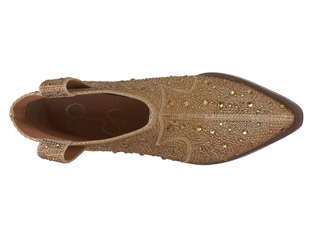 Jessica simpson on sale glitter booties