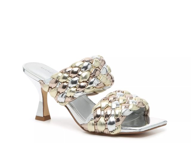 Dsw sales metallic heels