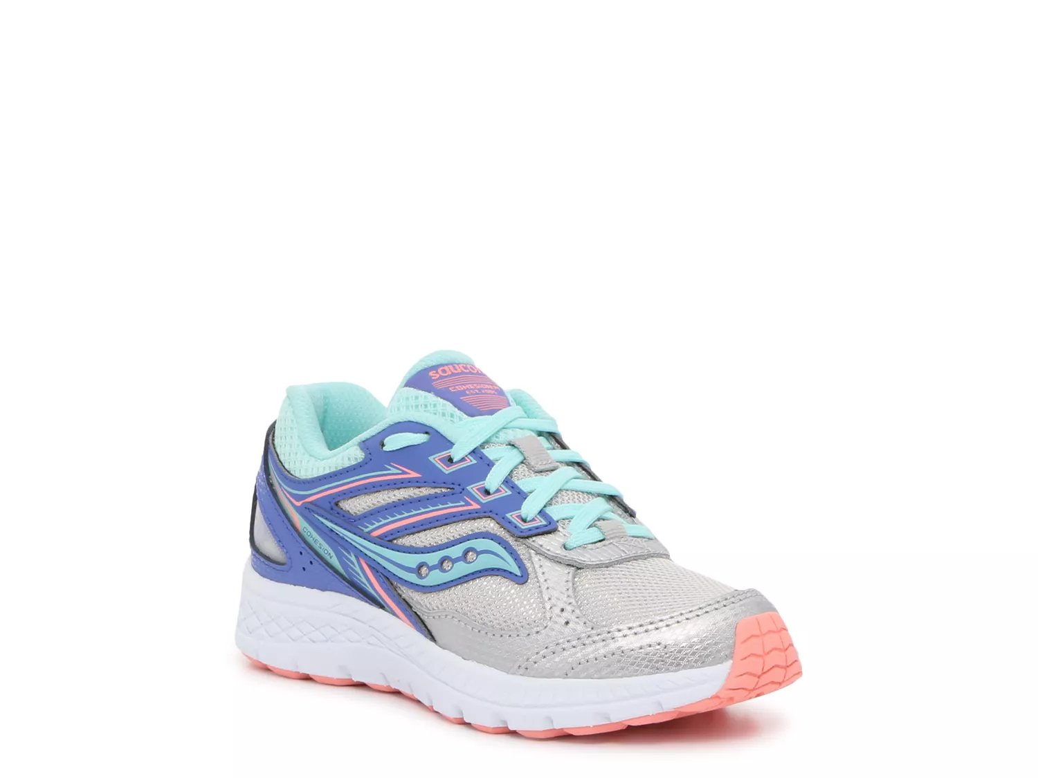 Saucony women's cohesion 12 wide plush running clearance shoe