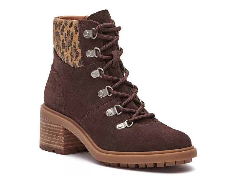 Leopard booties clearance lucky brand