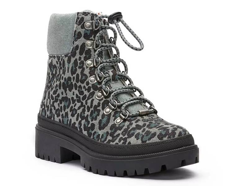 Lucky brand sale black combat boots