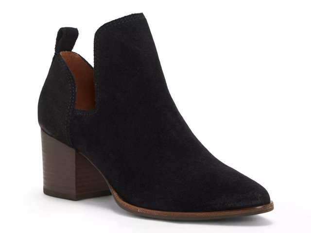 Lucky brand black booties dsw online