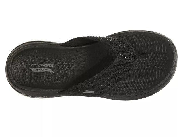 Dsw skechers flip flops best sale