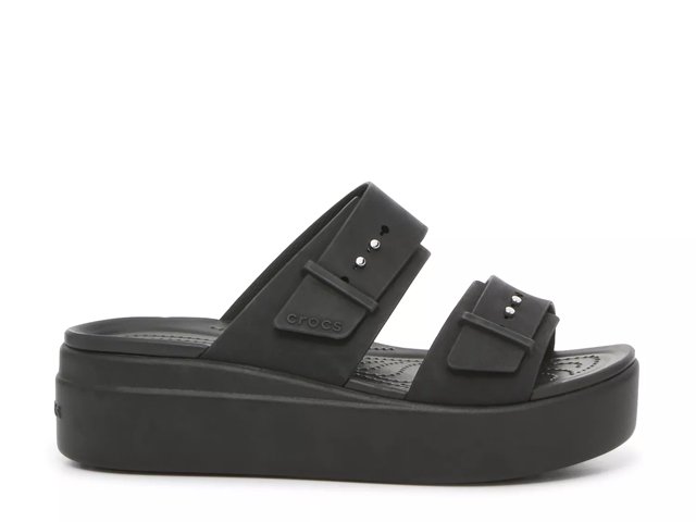 Crocs Brooklyn Low Wedge Sandal Women s Free Shipping DSW