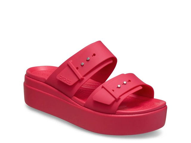 Crocs Brooklyn Low Wedge Sandal - Women's