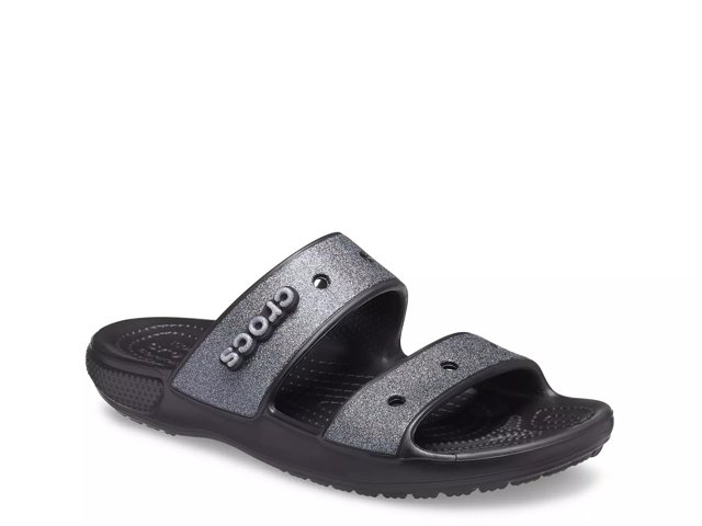 Crocs Classic Glitter Slide Sandal Free Shipping DSW