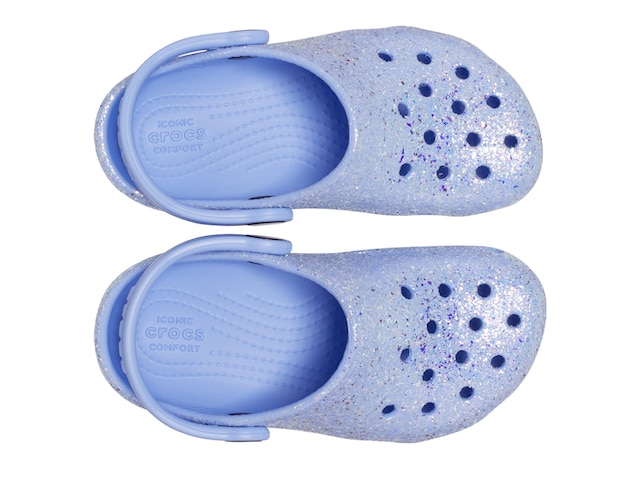 Crocs Glitter Clog - Kids' - Free Shipping | DSW