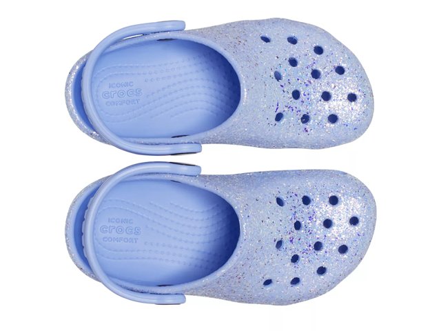 Crocs Glitter Clog Kids Free Shipping DSW