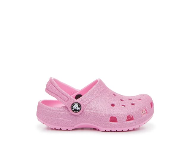 Crocs Glitter Clog - Kids' - Free Shipping | DSW
