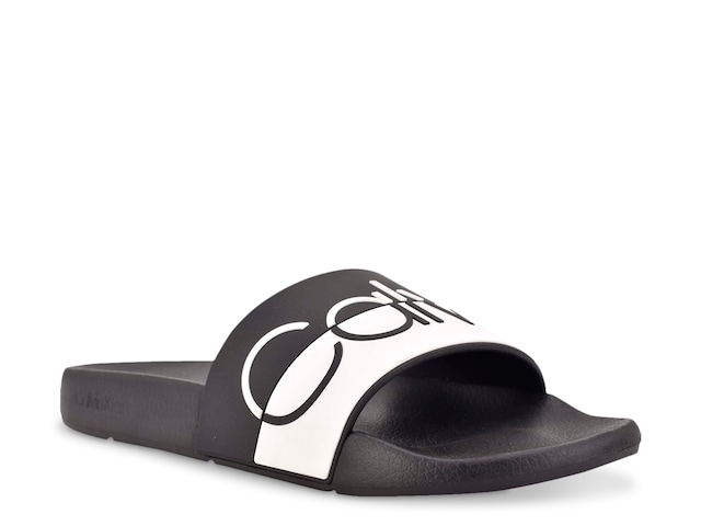 Calvin Klein Aries Slide Sandal - Free Shipping | DSW