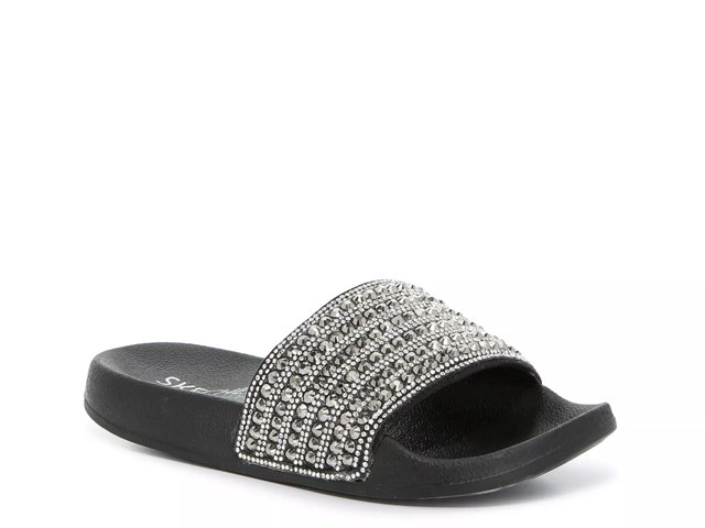 Skechers Cali Pop Ups Rocker Glam Slide Sandal Women s