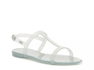 Glitter jelly hot sale sandals women's