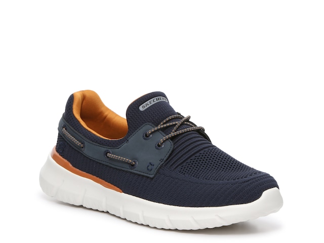 Skechers Knitted BNGE Boat Shoe - Free Shipping | DSW
