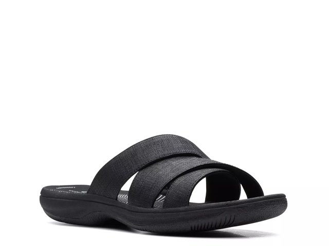 Clarks Cloudsteppers Breeze Grove Slide Sandal - Free Shipping | DSW