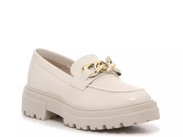 White steve madden loafers best sale