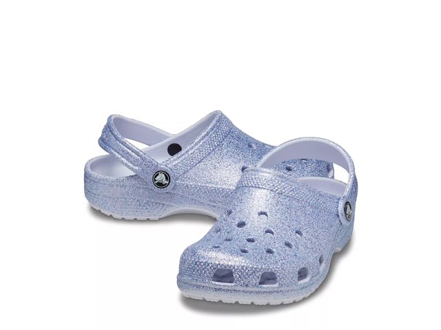 Crocs Glitter Clog Kids Free Shipping DSW