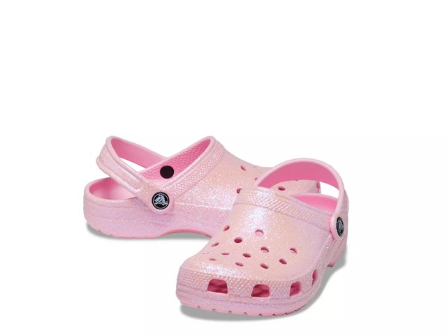 Crocs Glitter Clog Kids Free Shipping DSW