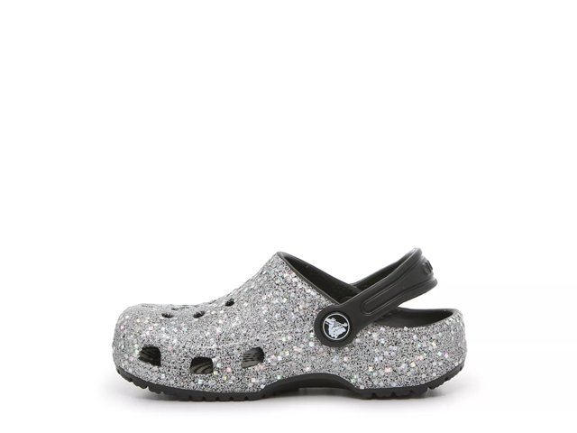 Womens glitter crocs deals
