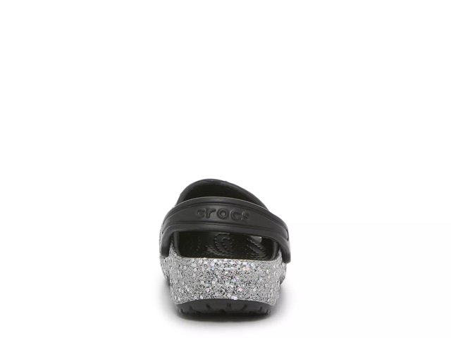 Glitter crocs adults top