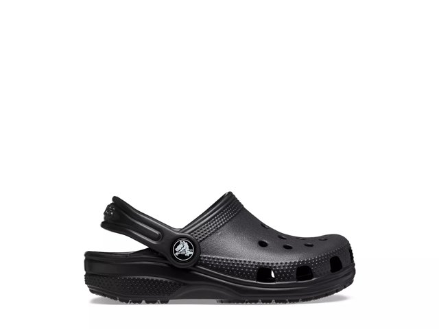 Black outlet crocs kids